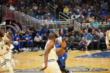 Orlando Magic, 8 Şubat 2020 tarihinde Orlando Florida 'daki Amway' de Milwaukee Bucks 'a ev sahipliği yaptı..  