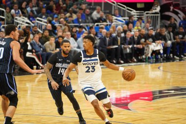 Orlando Magic, 21 Şubat 2020 Cuma günü Orlando Florida 'daki Amway Center' da Dallas Mavericks 'e ev sahipliği yapıyor..