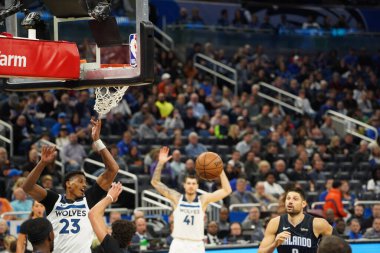 Orlando Magic, 21 Şubat 2020 Cuma günü Orlando Florida 'daki Amway Center' da Dallas Mavericks 'e ev sahipliği yapıyor.