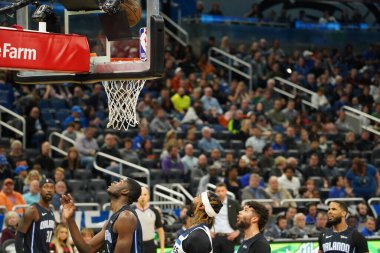 Orlando Magic, 21 Şubat 2020 Cuma günü Orlando Florida 'daki Amway Center' da Dallas Mavericks 'e ev sahipliği yapıyor.