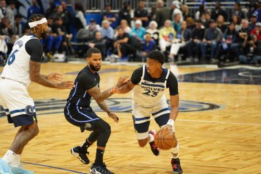 Orlando Magic, 21 Şubat 2020 Cuma günü Orlando Florida 'daki Amway Center' da Dallas Mavericks 'e ev sahipliği yapıyor..