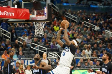 Orlando Magic, 21 Şubat 2020 Cuma günü Orlando Florida 'daki Amway Center' da Dallas Mavericks 'e ev sahipliği yapıyor.