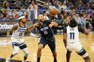 Orlando Magic, 21 Şubat 2020 Cuma günü Orlando Florida 'daki Amway Center' da Dallas Mavericks 'e ev sahipliği yapıyor.