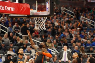 Orlando Magic, 21 Şubat 2020 Cuma günü Orlando Florida 'daki Amway Center' da Dallas Mavericks 'e ev sahipliği yapıyor..