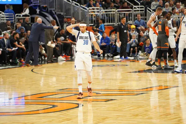 Orlando Magic Värd Dallas Mavericks Amway Center Orlando Florida Fredag — Stockfoto