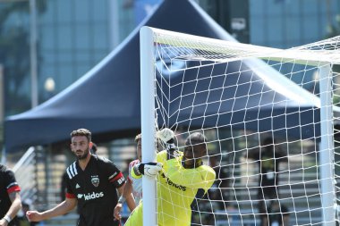 Toronto FC, 13 Temmuz 2020 tarihinde Orlando Florida 'daki ESPN Wild World of Sports' ta düzenlenen MLS Back Tournament sırasında D.C. United ile karşılaştı. Fotoğraf: Marty Jean-Louis