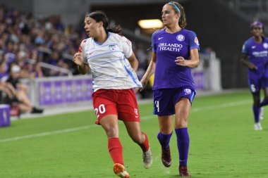 Orland Pride, 25 Ağustos 2018 'de Orlando Florida' daki Exploria Stadyumu 'nda Chicago Red Stars' a ev sahipliği yapıyor..  