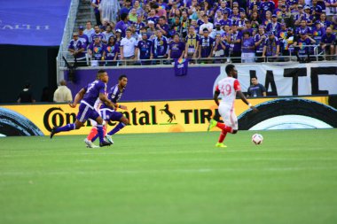 Orlando City SC, 18 Haziran 2016 'da Orlando Florida' daki Camp World Stadyumu 'nda San Jose Depremleri' ne ev sahipliği yaptı..