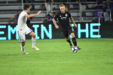 Orlando City SC 14 Ağustos 2019 Çarşamba günü Exploria Stadyumu 'nda Sporting Kansas SC' ye ev sahipliği yaptı..  