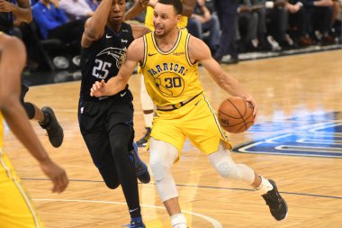 Orlando Magic, 28 Şubat 2019 Perşembe günü Orlando Florida 'daki Amway Center' da Golden State Warriors 'a ev sahipliği yaptı.. 