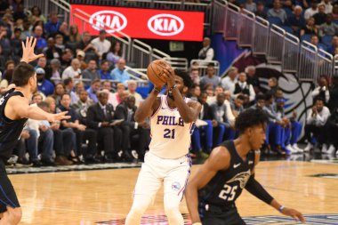 Orlando Magic, Philadelphia 76ers 'ı 14 Kasım 2018' de Orlando Florida 'daki Amway Center' da ağırlıyor.. 