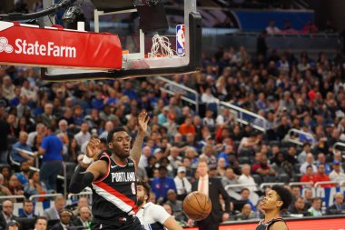 Orlando Magic 2 Mart 2020 tarihinde Orlando Florida 'daki Amway Center' da Portland Trailblazers 'a ev sahipliği yaptı.. 