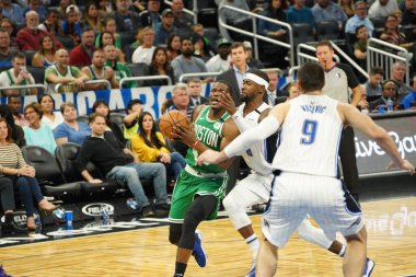 Orlando Magic, Boston Celtics 'i 24 Ocak 2020' de Orlando, Florida 'da Amway Center' da ağırladı.
