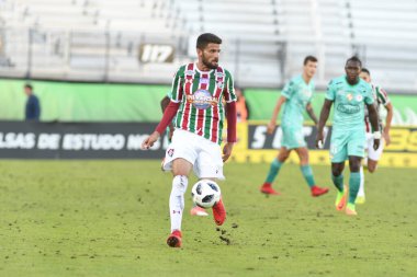 Fluminense, Florida Kupası 'nda 15 Ocak 2018' de Orlando Florida 'da oynanan Spektrum Stadyumu' nda Barcelona SC 'ye karşı..  