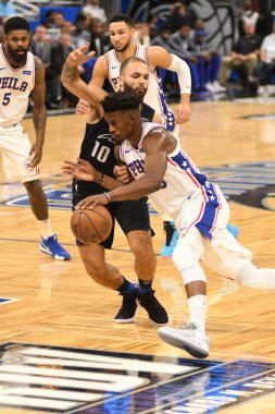 Orlando Magic, Philadelphia 76ers 'ı 14 Kasım 2018' de Orlando Florida 'daki Amway Center' da ağırlıyor.. 