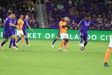 Orlando City SC, 22 Eylül 2018 'de Florida Exploria Stadyumu' nda Houston Dynamo 'yu ağırladı..