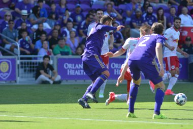 Orlando City SC, 9 Nisan 2019 'da Orlando, Florida' daki Citrus Bowl 'da New York Red Bulls' a ev sahipliği yapıyor..  