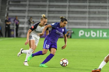 Orlando Pride, 23 Mayıs 2018 'de Orlando Florida' daki Exploria Stadyumu 'nda Kuzey Carolina Cesareti' ne ev sahipliği yapmaktadır..  