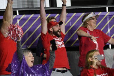 Orlando Florida Exploria Stadyumu 'ndaki 2019 Tedavi Kupası 21 Aralık 2019 Georgia Southern Eagles' a karşı Liberty Flames.  