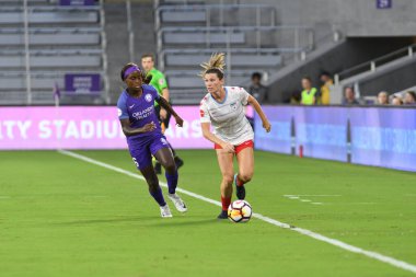 Orland Pride, 25 Ağustos 2018 'de Orlando Florida' daki Exploria Stadyumu 'nda Chicago Red Stars' a ev sahipliği yapıyor..  