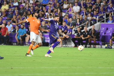 Orlando City SC, 22 Eylül 2018 'de Florida Exploria Stadyumu' nda Houston Dynamo 'yu ağırladı..