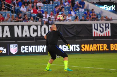 ABD Futbol Takımı 6 Eylül 2016 'da Jacksonville Florida EverBank Field' da Trinidad & Tobago 'ya ev sahipliği yaptı..