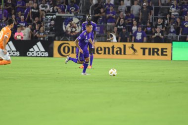 Orlando City SC, 22 Eylül 2018 'de Florida Exploria Stadyumu' nda Houston Dynamo 'yu ağırladı..