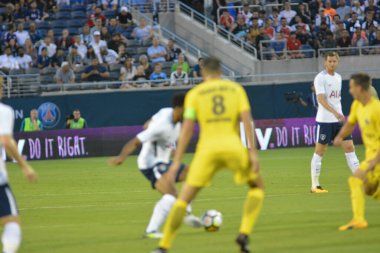 Paris Saint-Germain, Tottenham Hotspur 'a karşı 22 Temmuz 2017' de Orlando Florida 'daki Citrus Bowl' da.  
