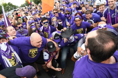 Orlando City 26 Temmuz 2018 'de Florida Exploria Stadyumu' nda NYC FC 'ye ev sahipliği yaptı. Fotoğraf: Marty Jean-Louis