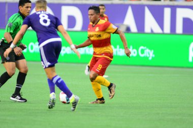 Orlando City SC, 29 Haziran 2016 'da Orlando Florida' daki Kamp Dünyası Stadyumu 'nda Fort Lauderdale Strikers' a ev sahipliği yaptı..