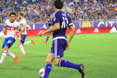 Orlando City, 24 Ağustos 2016 'da Orlando Florida' daki Kamp Dünyası Stadyumunda Toronto FC 'ye ev sahipliği yaptı..