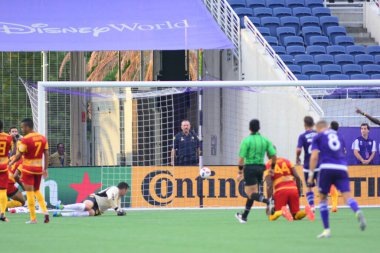 Orlando City SC, 29 Haziran 2016 'da Orlando Florida' daki Kamp Dünyası Stadyumu 'nda Fort Lauderdale Strikers' a ev sahipliği yaptı..