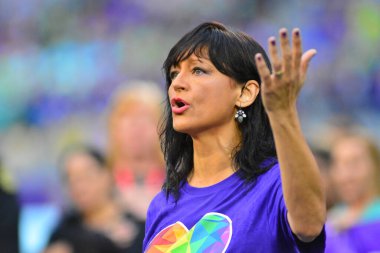 Orlando City SC, 18 Haziran 2016 'da Orlando Florida' daki Camp World Stadyumu 'nda San Jose Depremleri' ne ev sahipliği yaptı.