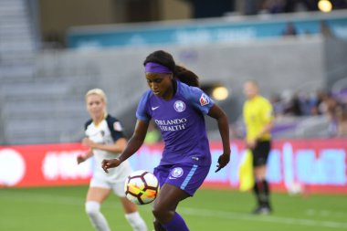 Orlando Pride, 23 Mayıs 2018 'de Orlando Florida' daki Exploria Stadyumu 'nda Kuzey Carolina Cesareti' ne ev sahipliği yapmaktadır..  