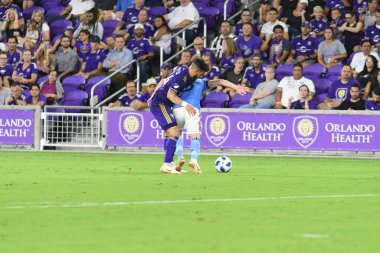 Orlando City 26 Temmuz 2018 'de Florida Exploria Stadyumu' nda NYC FC 'ye ev sahipliği yaptı. Fotoğraf: Marty Jean-Louis