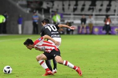 Korintliler, 10 Ocak 2018 'de Orlando City Stadyumu' nda düzenlenen Florida Kupası 'nda PSV Eindhoven' a karşı..  