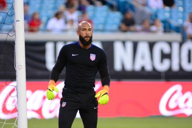 ABD Futbol Takımı 6 Eylül 2016 'da Jacksonville Florida EverBank Field' da Trinidad & Tobago 'ya ev sahipliği yaptı..