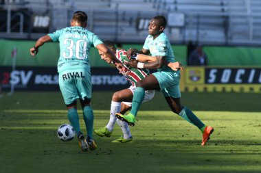 Fluminense, Florida Kupası 'nda 15 Ocak 2018' de Orlando Florida 'da oynanan Spektrum Stadyumu' nda Barcelona SC 'ye karşı..  
