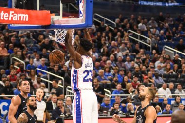 Orlando Magic, Philadelphia 76ers 'ı 14 Kasım 2018' de Orlando Florida 'daki Amway Center' da ağırlıyor.. 