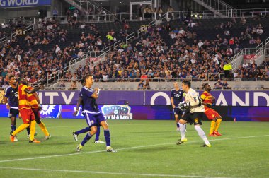 Orlando City SC, 29 Haziran 2016 'da Orlando Florida' daki Kamp Dünyası Stadyumu 'nda Fort Lauderdale Strikers' a ev sahipliği yaptı..