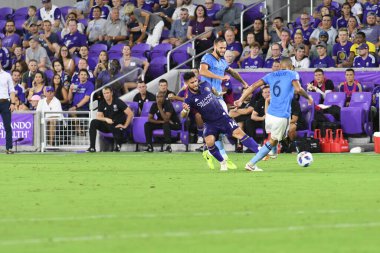 Orlando City 26 Temmuz 2018 'de Florida Exploria Stadyumu' nda NYC FC 'ye ev sahipliği yaptı. Fotoğraf: Marty Jean-Louis