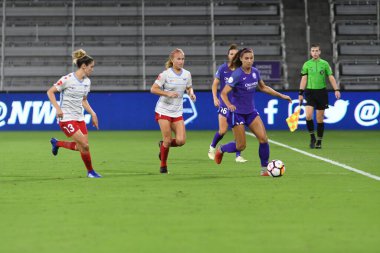 Orland Pride, 25 Ağustos 2018 'de Orlando Florida' daki Exploria Stadyumu 'nda Chicago Red Stars' a ev sahipliği yapıyor..  