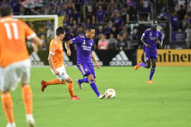Orlando City SC, 22 Eylül 2018 'de Florida Exploria Stadyumu' nda Houston Dynamo 'yu ağırladı.. 