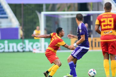 Orlando City SC, 29 Haziran 2016 'da Orlando Florida' daki Kamp Dünyası Stadyumu 'nda Fort Lauderdale Strikers' a ev sahipliği yaptı..