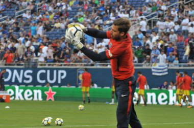 Paris Saint-Germain, Tottenham Hotspur 'a karşı 22 Temmuz 2017' de Orlando Florida 'daki Citrus Bowl' da.   