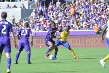 Orlando City 29 Nisan 2017 'de Orlando, Florida' daki Orlando City Stadyumu 'nda Colorado Rapids' e ev sahipliği yaptı.)