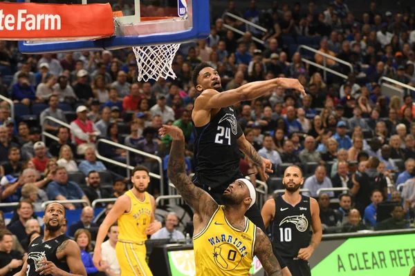 Orlando Magic, 28 Şubat 2019 Perşembe günü Orlando Florida 'daki Amway Center' da Golden State Warriors 'a ev sahipliği yaptı.. 