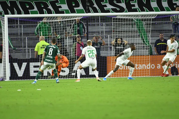 Florida Cup 2020 Palmeiras Atletico Nacional Αγώνας Στο Exploria Stadium — Φωτογραφία Αρχείου