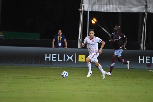 Real Salt Lake Affronte Colorado Rapids Lors Mls Est Retour — Photo