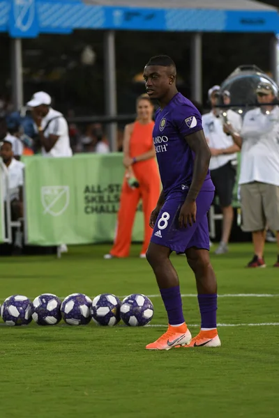 30 Temmuz 2019 'da Orlando Florida' da Disney 'in Vahşi Spor Dünyası' nda MLS All-Star Yetenek Yarışması. 